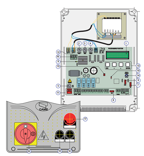 Zf1n схема подключения