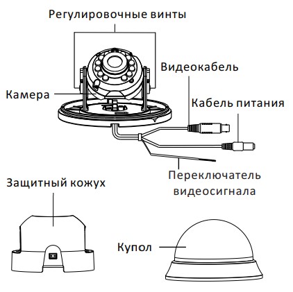 Камера hiwatch схема подключения