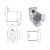 CAME KIT MARE S 03 до 500 кг (комплект без рельса)