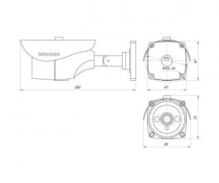 Beward B1210R (12 мм) фото
