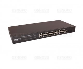 OSNOVO SW-72402/L2 управляемый (L2+) коммутатор Gigabit Ethernet на 26 портов фото