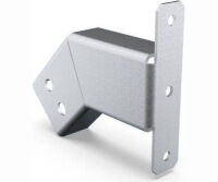Oxgard Кронштейны для крепления калитки\ограждения к турникету T-10DP под углом 45° (комплект, правый)