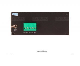 OSNOVO SW-70800/I промышленный коммутатор Gigabit Ethernet на 8 портов фото
