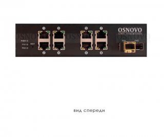 OSNOVO SW-8091/IC промышленный PoE коммутатор Gigabit Ethernet на 10 портов фото