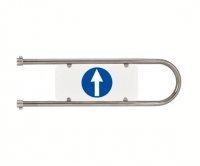 Ростов-Дон дуга на калитку К11 (D25 L=700 мм) (правосторонняя) (0006-01)