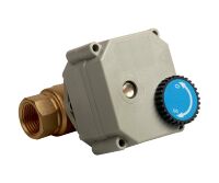 Кран шаровой 1/2" с электроприводом 12В