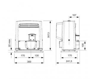 CAME BX708AGS (801MS-0030) фото